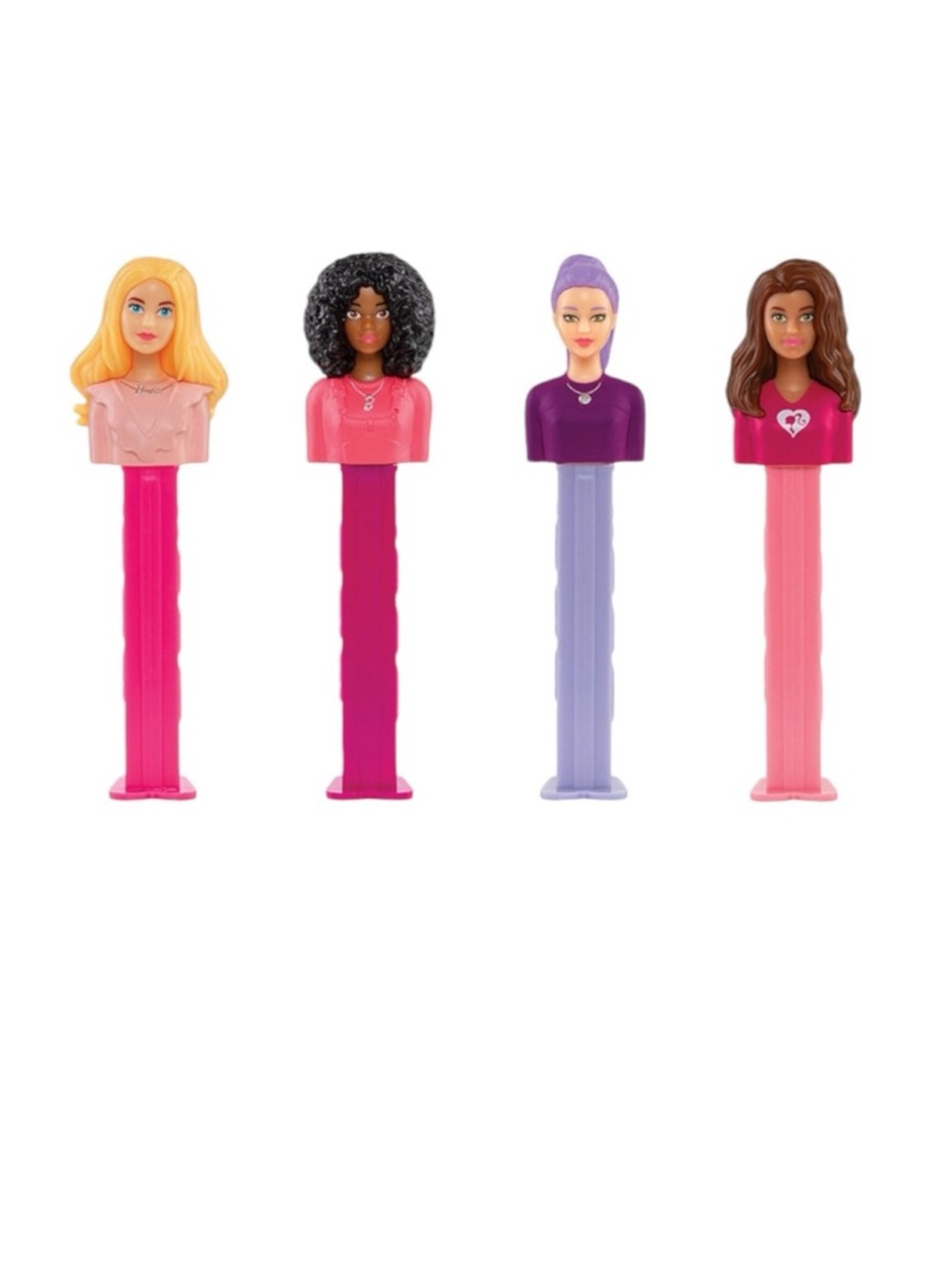 Barbie® PEZ® Candy Dispenser Set of 4 NEW